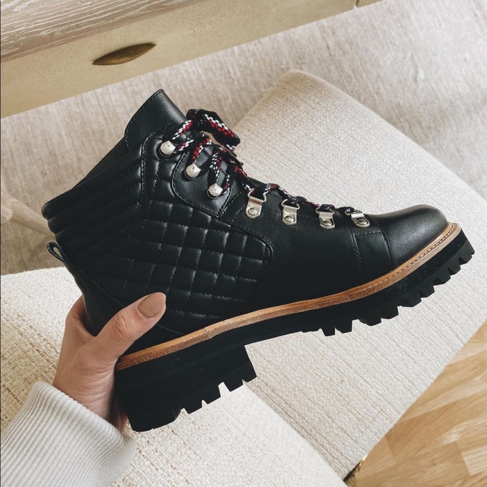 Marc Fisher Irme Quilted Hiker Combat Boot